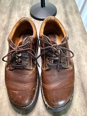 Bjorn Men's Brown Leather Lace-Up Casual Shoes